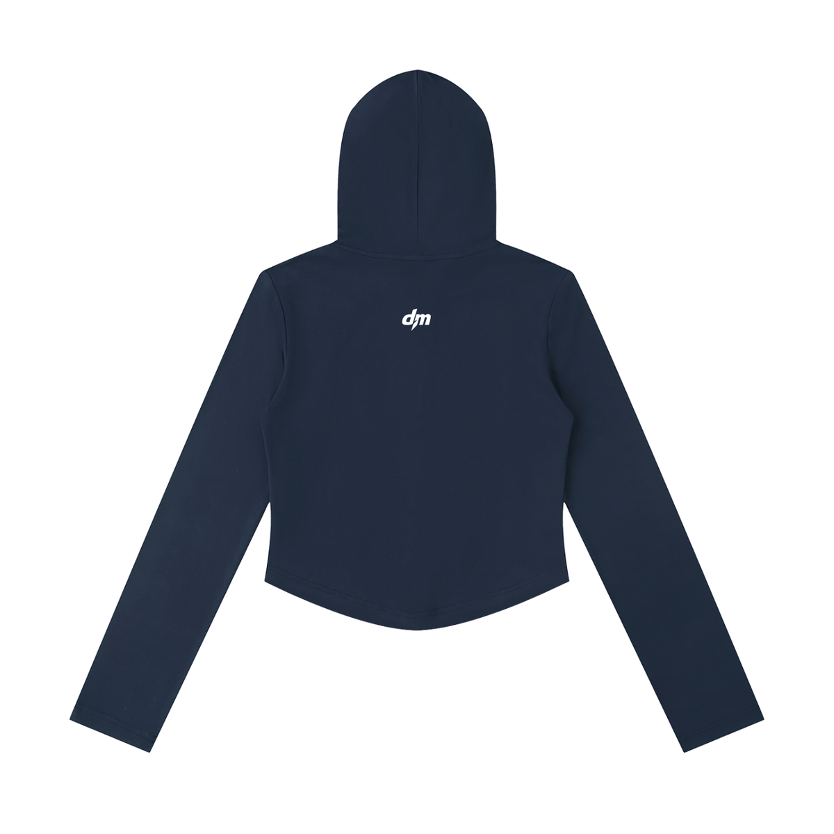Dashoumode Women's Slim Cropped Full-Zip Hoodie