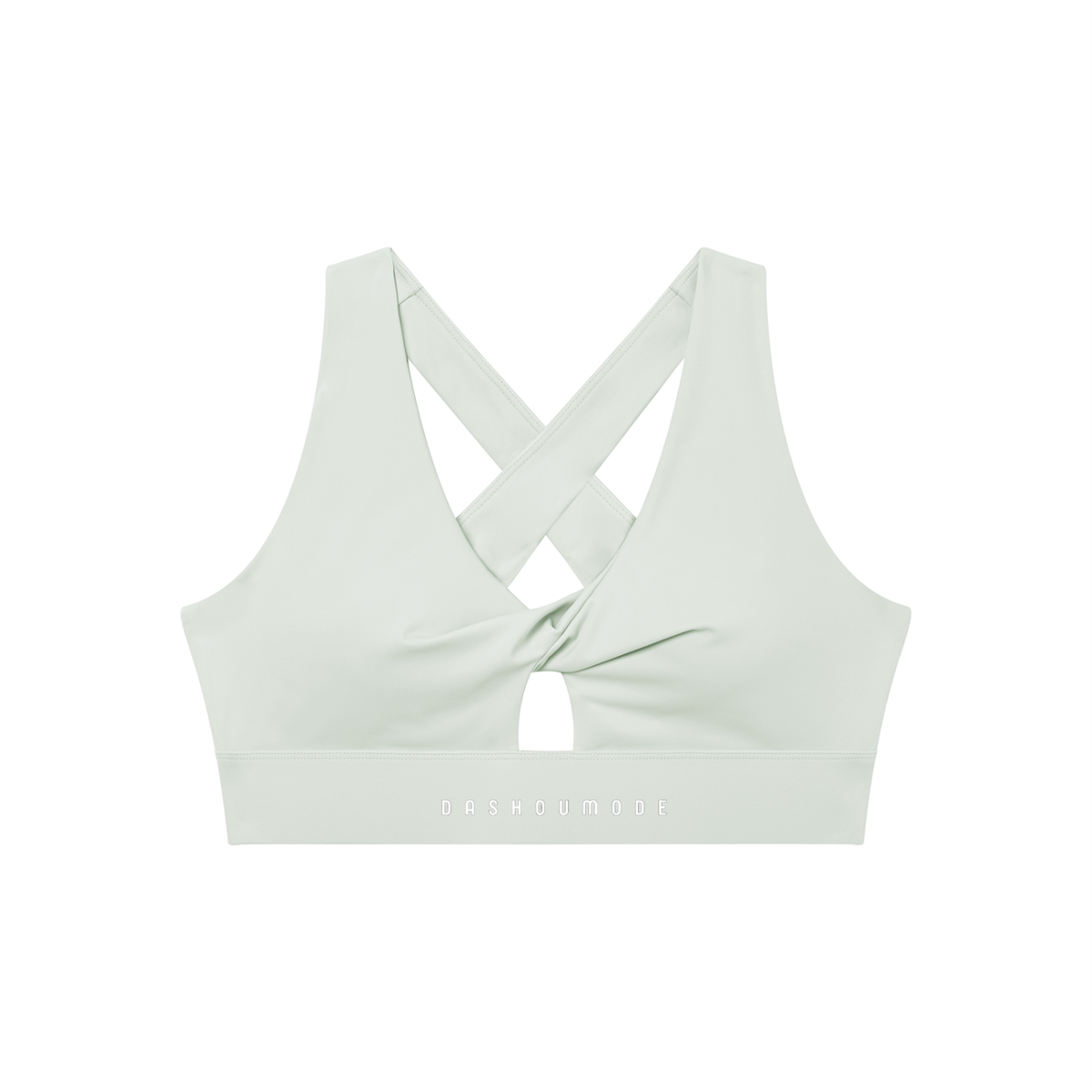 Dashoumode Women's Twist Sports Bra