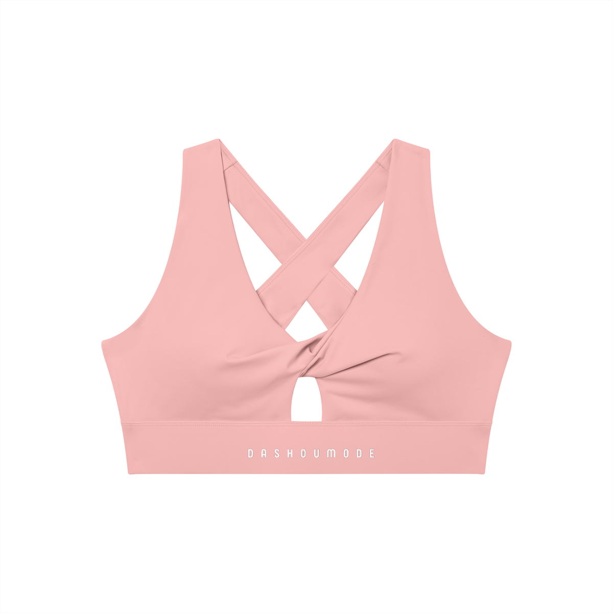 Dashoumode Women's Twist Sports Bra