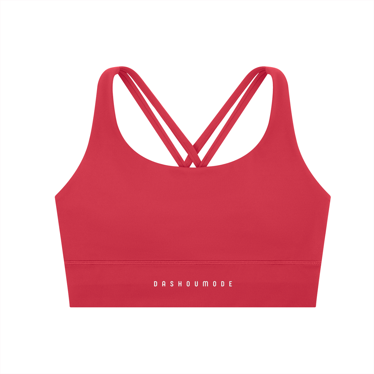 Dashoumode Women's Strappy Criss-Cross Sports Bra