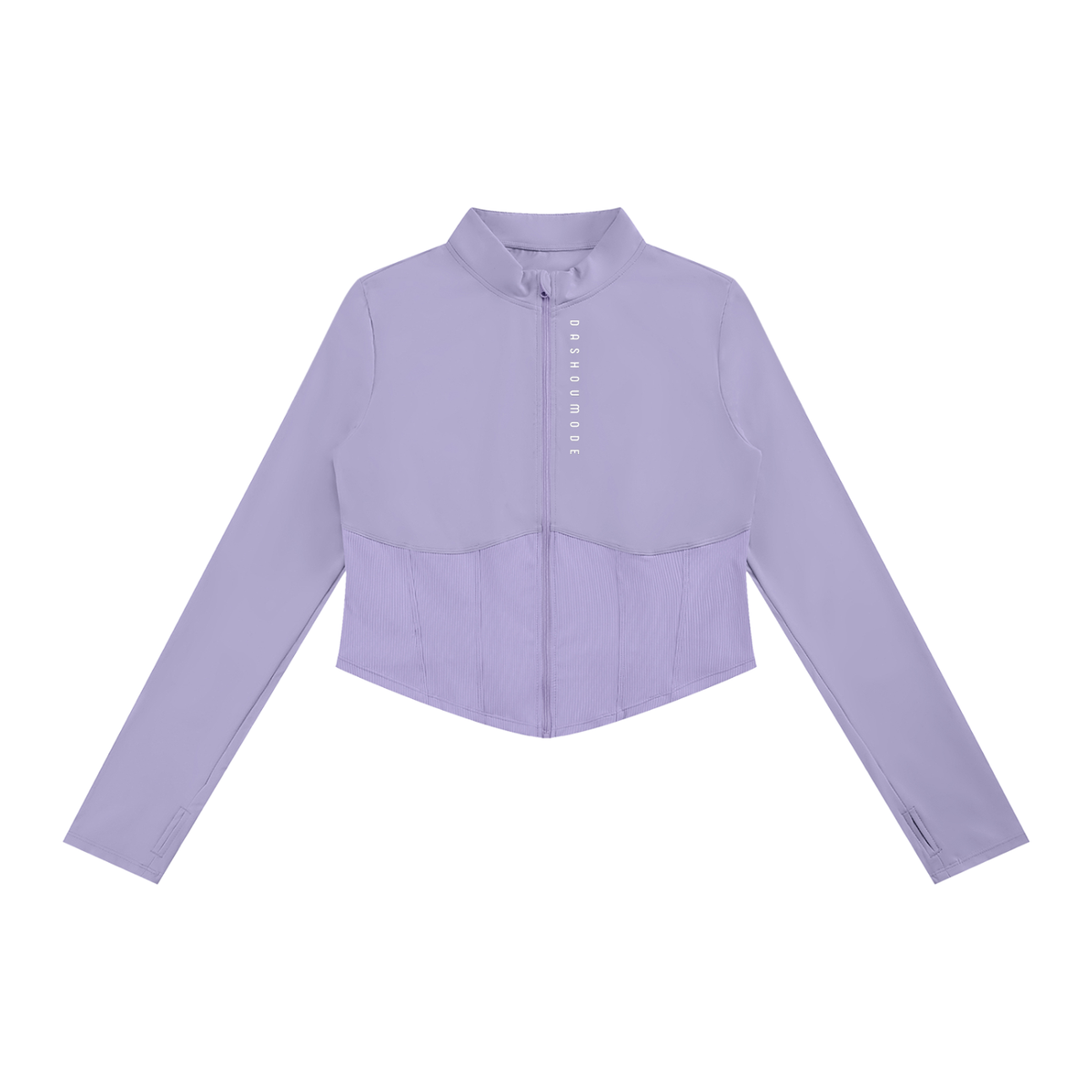Dashoumode Women's Slim Fit Full-Zip Yoga Jacket