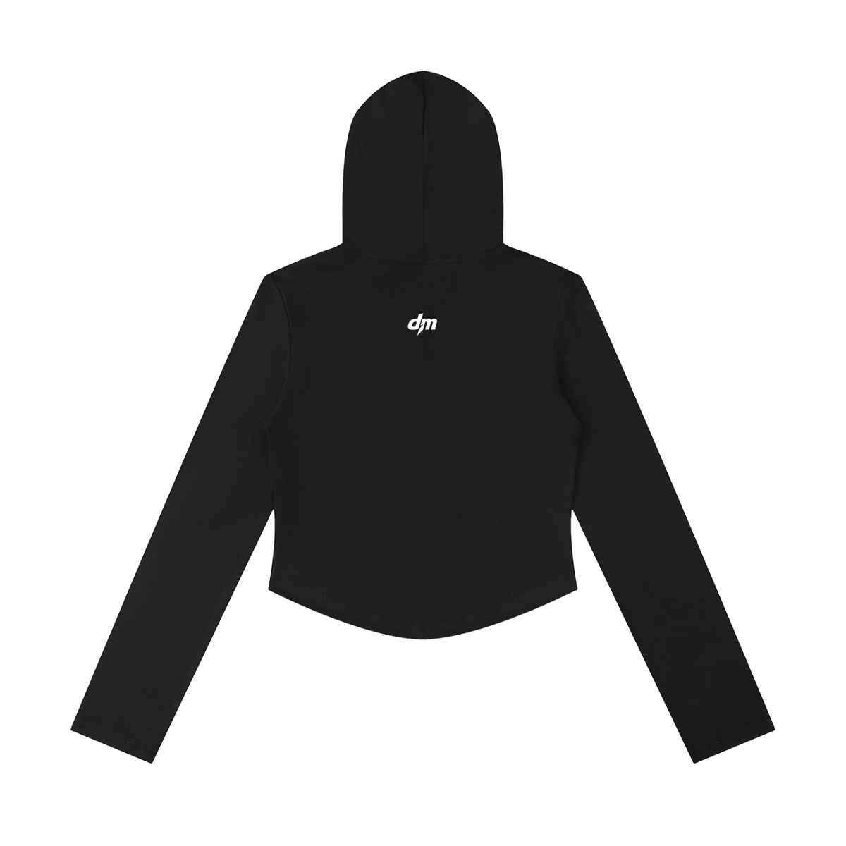 Dashoumode Women's Slim Cropped Full-Zip Hoodie