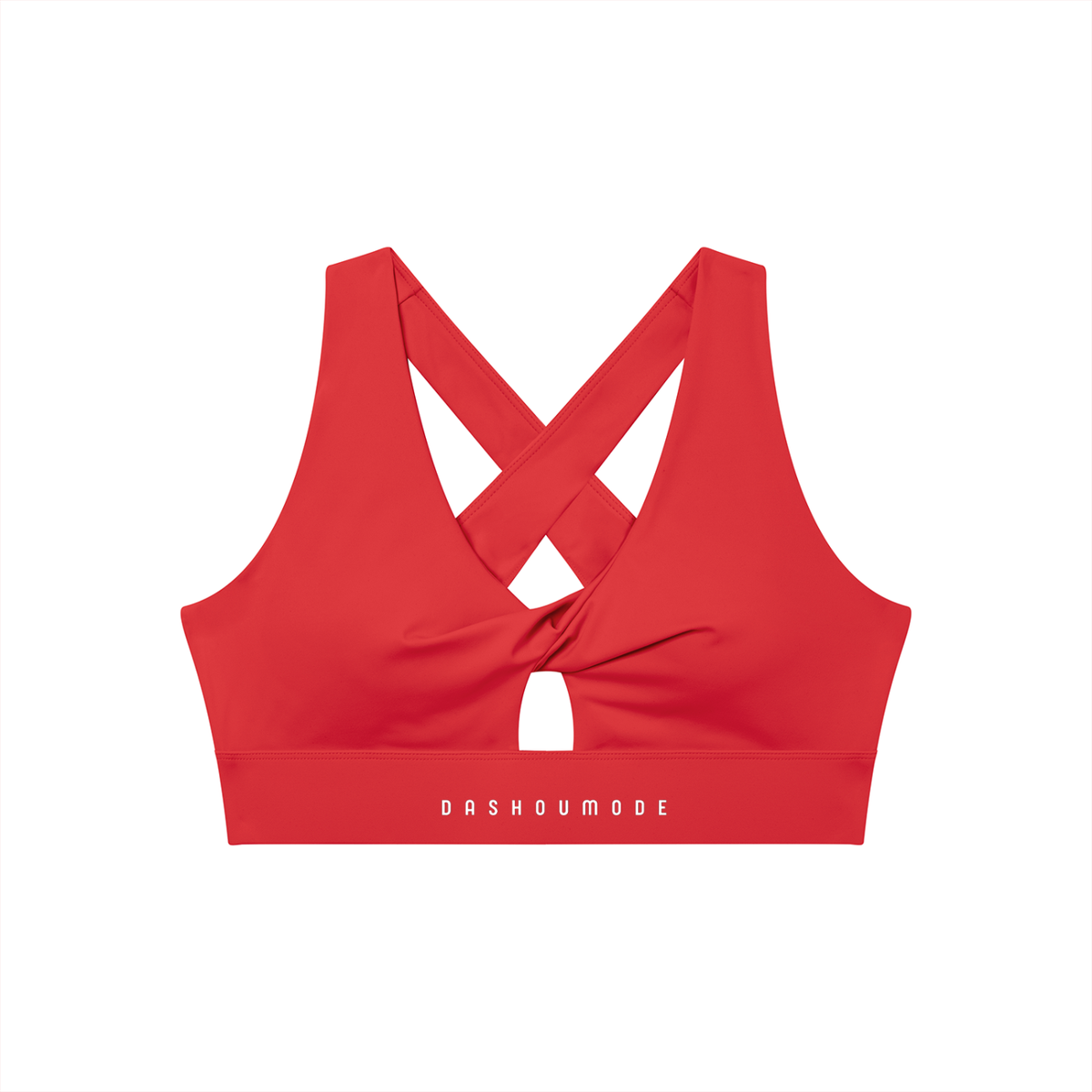 Dashoumode Women's Twist Sports Bra