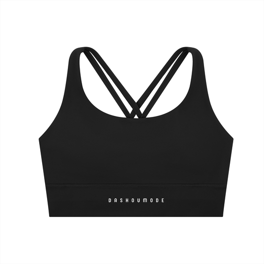 Dashoumode Women's Strappy Criss-Cross Sports Bra