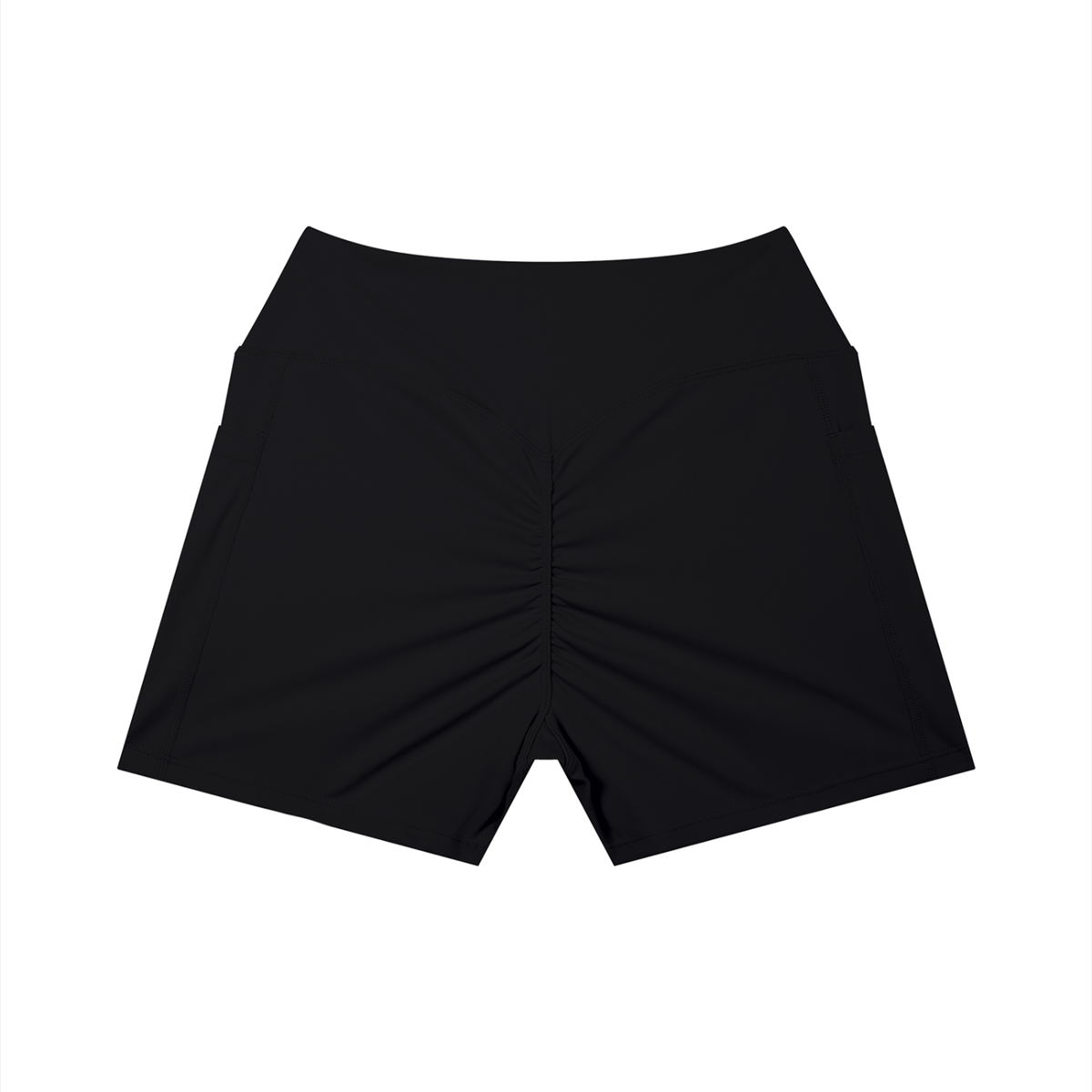 Dashoumode Women's High Rise Pocket Yoga Shorts