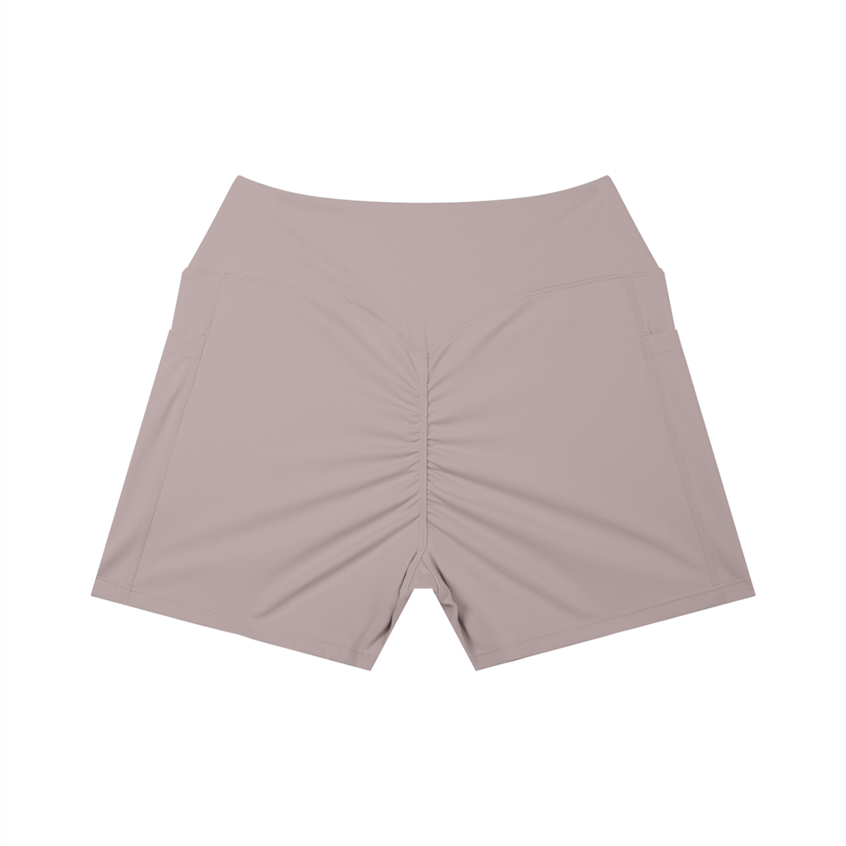 Dashoumode Women's High Rise Pocket Yoga Shorts