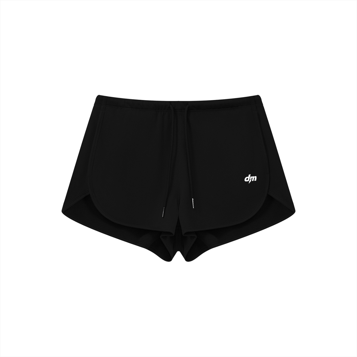 Black Dashoumode Women's Drawstring Shorts