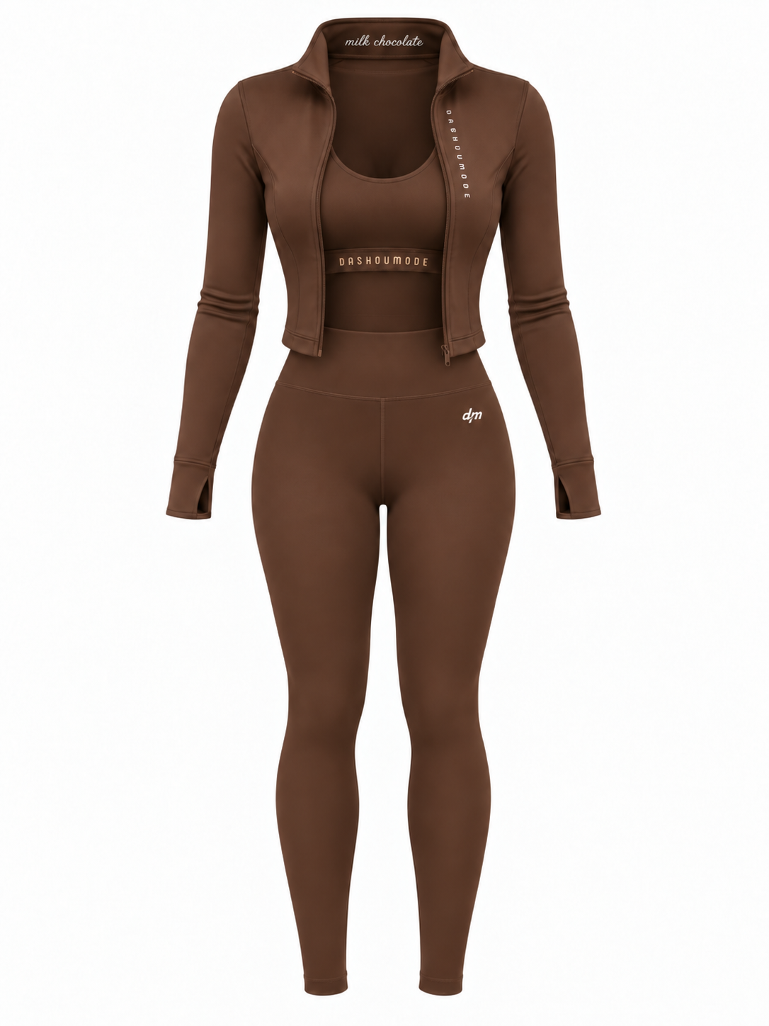 Milk Chocolate Women’s Activewear Set