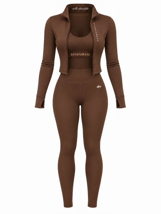 Milk Chocolate Women’s Activewear Set