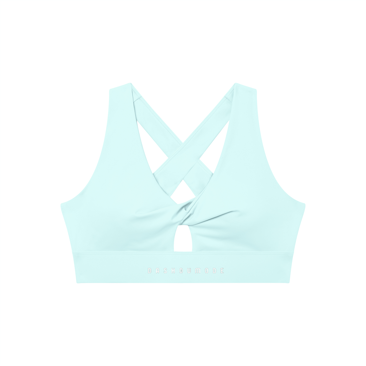 Dashoumode Women's Twist Sports Bra