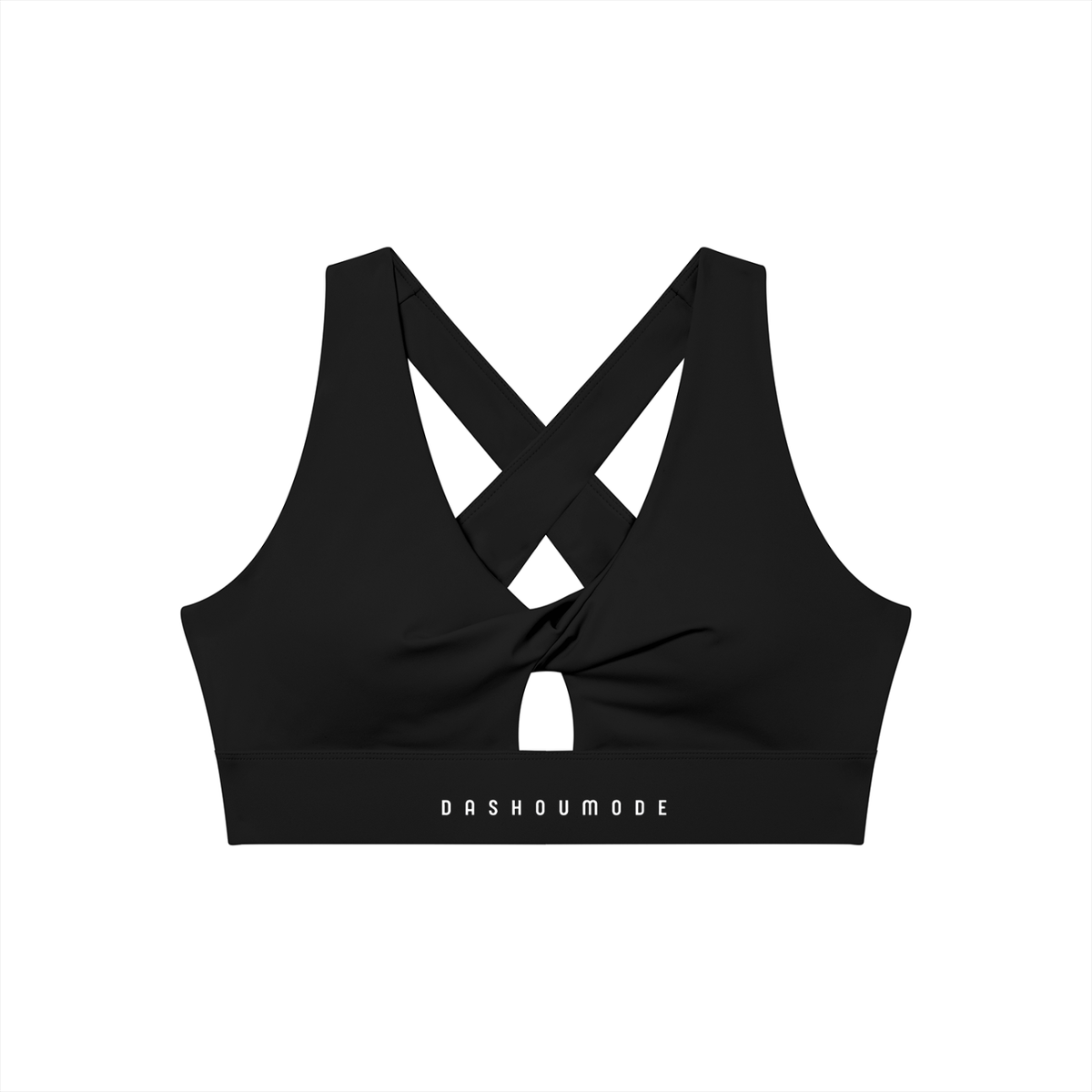 Dashoumode Women's Twist Sports Bra