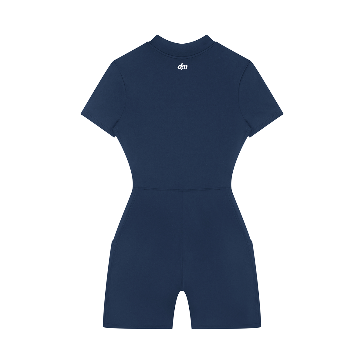 Dashoumode Women's Quarter-Zip Short Sleeve Romper