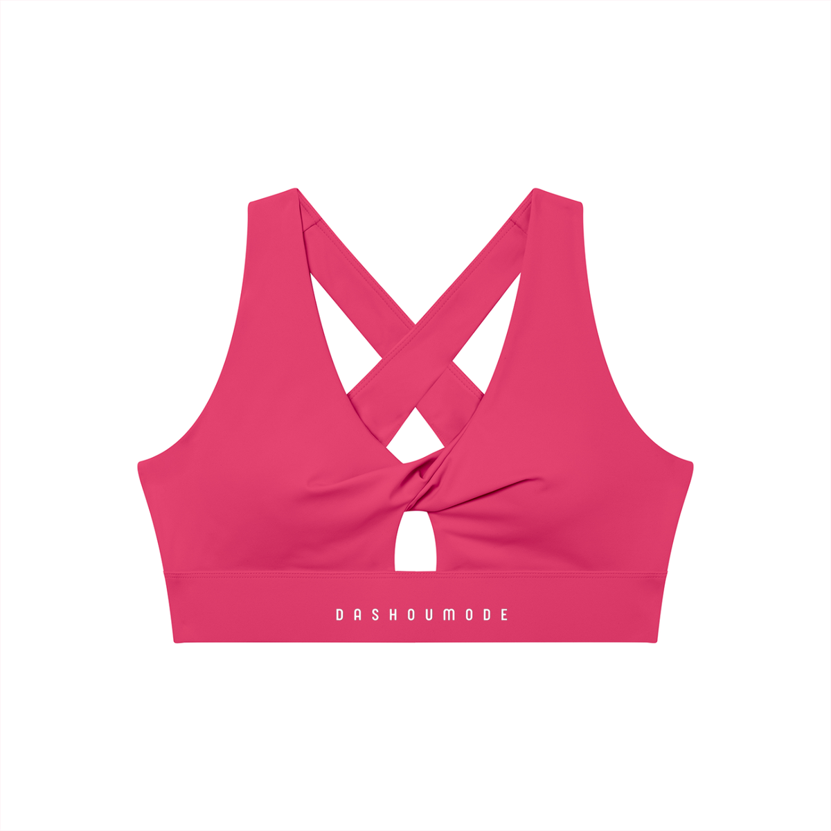 Dashoumode Women's Twist Sports Bra