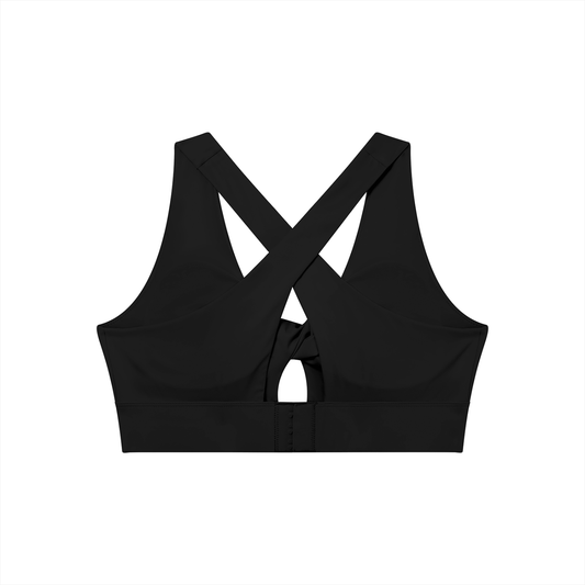 Dashoumode Women's Twist Sports Bra