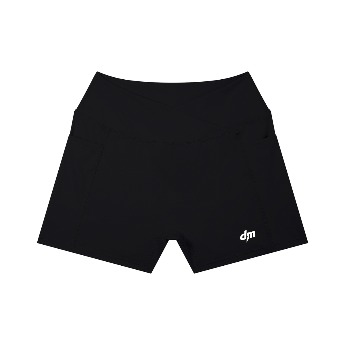 Dashoumode Women's High Rise Pocket Yoga Shorts