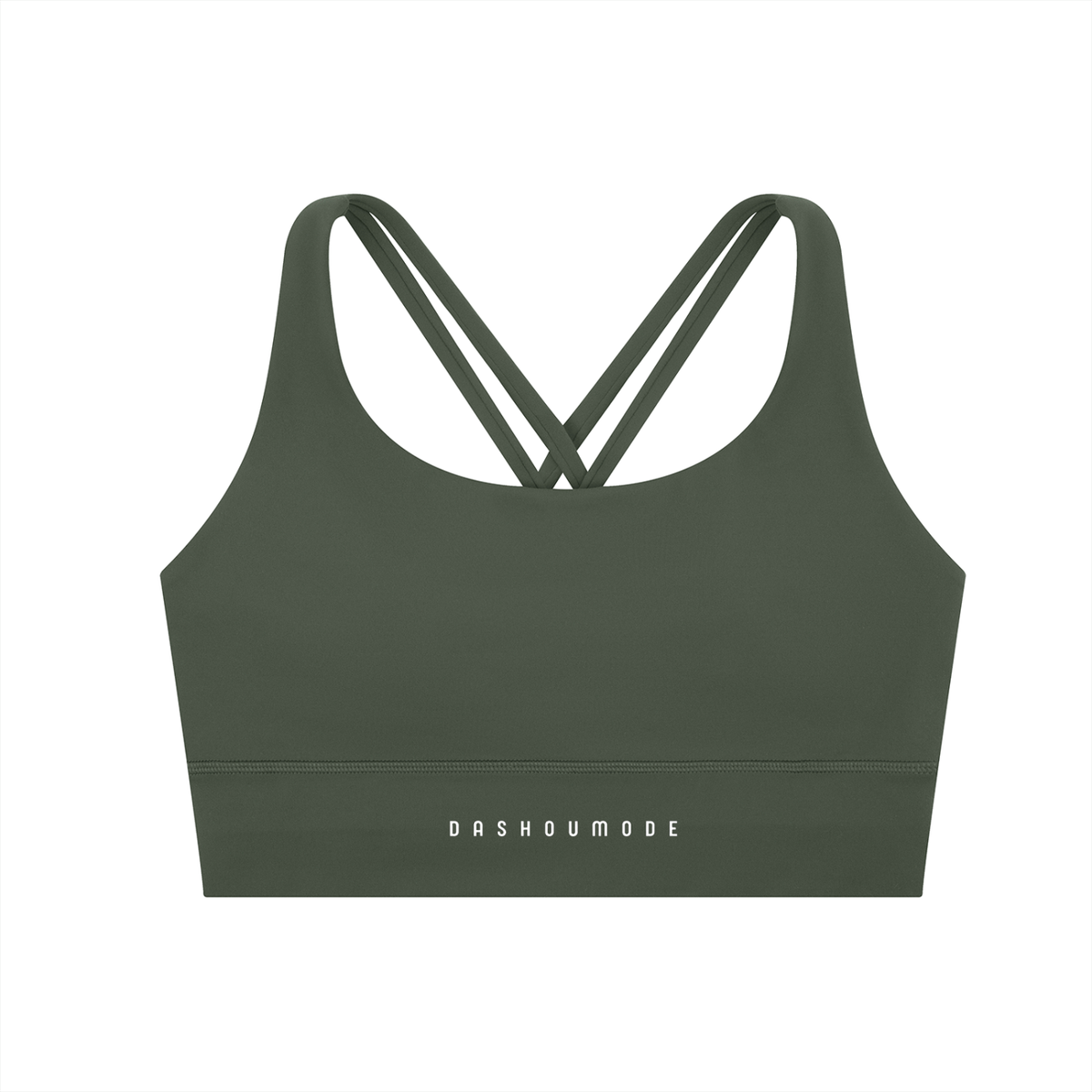 Dashoumode Women's Strappy Criss-Cross Sports Bra